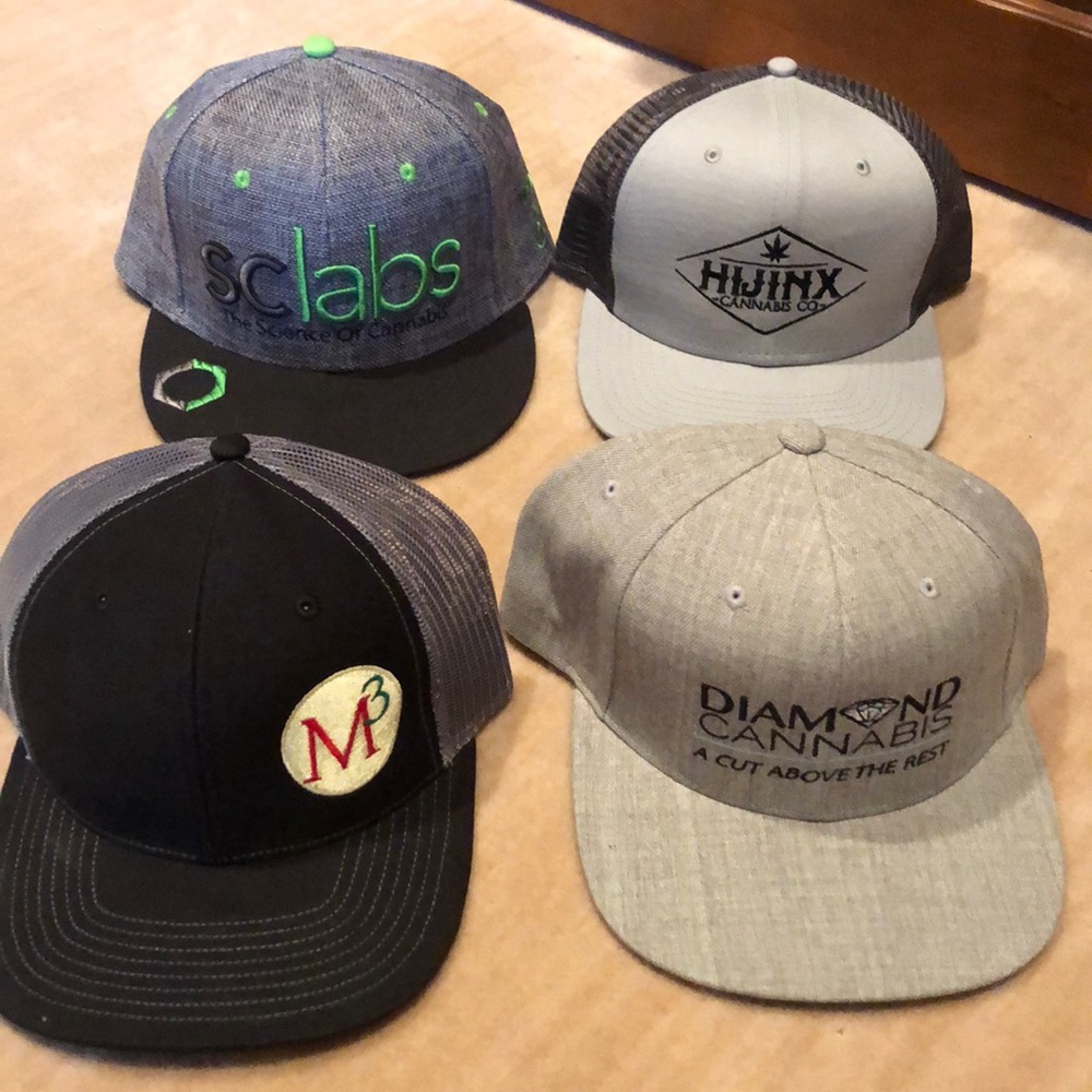 Four Oregon Cannabis Flat Bills